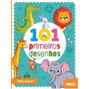 LIVRO INFANTIL COLORIR 101 PRIMEIROS DESENHOS