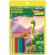 LIVRO INFANTIL COLORIR DINOSSAUROS MASSINHAS DIVERTID