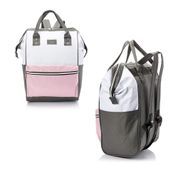 MOCHILA BOLSA MATERNIDADE ROSA MAMAE BEBE MULTIFUNCAO PORTA CELULAR IMPERMEAVEL CASUAL LUXO