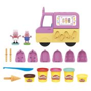 Conjunto Massa de Modelar - Play-Doh - Sorveteria Divertida da Peppa, com 5 Potes - Hasbro