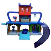 Playset e Veículo com Figura - PJ Masks - Quartel General - DTC