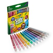 Giz de Cera Perfumado - Silly Scents Twistables Crayons - 12 Cores - Crayola