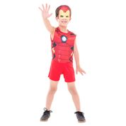 Fantasia de Carnaval - Infantil - Disney - Marvel - Iron Man - Regina Festas