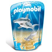 Playmobil - Animais Marinhos - Filhotes - Tubarão - 9065 - Sunny