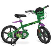 Bicicleta - ARO 14 - Disney - Marvel - Avengers - Hulk - Bandeirante