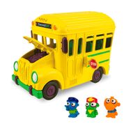 Mini Veículo e Figuras Sortidas - Zomlings - Ônibus Zombie - Fun