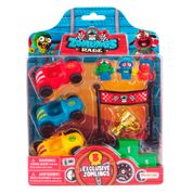 Conjunto Mini Veículos e Figuras Sortidas - Zomlings - Corrida Zombie - Fun