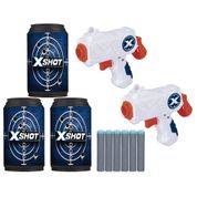 Conjunto Lançadores e Alvos - X-Shot Excel Series - Micro - Candide