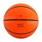 Mini Bola de Basquete - 12 cm - Laranja e Preto - Pratique Net