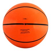 Mini Bola de Basquete - 14 cm - Laranja e Preto - Pratique Net