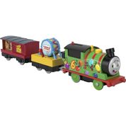 Thomas E Seus Amigos Trem Motorizado Percy Festivo - Mattel