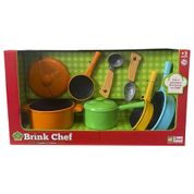 Kit de Panelinhas Infantil Brink Chef 9 Peças - Brink 2024