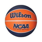 Bola de Basquete - NCAA - Laranja e Azul - Wilson