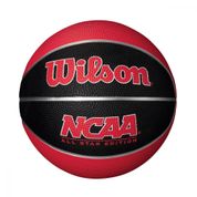 Bola de Basquete - NCAA - Vermelha - Wilson