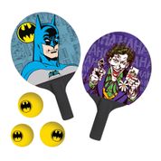 Par de Raquetes de Ping-Pong e Bolinha - DC Comics - Batman e Coringa - Bel Fix