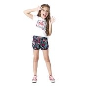 Blusa Malha Sun off UV® Menina Malwee Kids