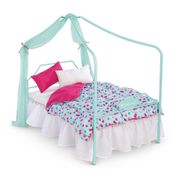 Acessórios de Boneca - American Girl - Truly Me - Cama com Dossel - Mattel