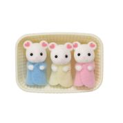 Sylvanian Families - Trio Ratos Marshmallow - Epoch