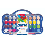 Aquarela em Pastilha Giotto Acquerelli Mini 36 Cores (424967)