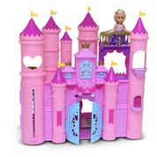 Playset e Mini Figura - Sparkle Girlz - Castelo Reino Brilhante - DTC