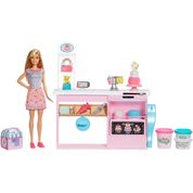 Playset e Boneca Barbie - Barbie Chef de Bolinhos - Mattel