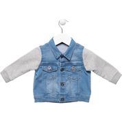 Jaqueta Jeans Bebê Masculina Mania Kids