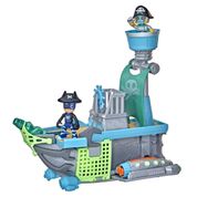 Veículo e Figuras - Navio Pirata Aéreo - Pj Masks - Pirate Power - Hasbro