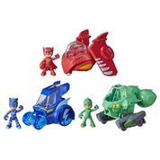 Conjunto Veículos e Bonecos - PJ Masks - Jato 3 em 1 - Hasbro