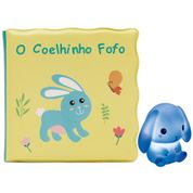 Livro de Banho e Mini Figura - O Coelhinho Fofo - Buba