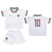 Conjunto Bebê Fluminense Uniforme Branco - Torcida Baby