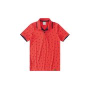 Camisa Polo Estampada Infantil Malwee Kids