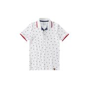 Camisa Polo Estampada Infantil Malwee Kids