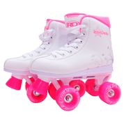 Patins Clássico - 4 Rodas - Quad Juliet - Pink - Tam 31 - Fila