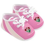 Chuteira Bebê Fluminense Rosa - Torcida Baby