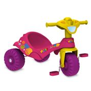 Triciclo Motoka Passeio - Rosa - Bandeirante