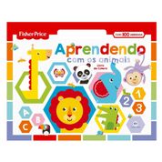 Livro Infantil para Colorir - Fisher Price - Aprendendo com os Animais - Ciranda Cultural