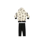 Conjunto Infantil Feminino Jaqueta + Calça Elian Tamanho:6;Cor:Off White