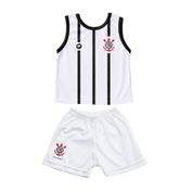 Conjunto Corinthians Bebê Regata - Torcida Baby