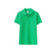 Camisa Polo Verde Claro Em Piquê Premium Malwee Kids