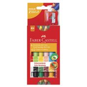 Giz de Cera - Ecogiz - 12 Cores - Faber-Castell