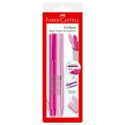 Caneta Marca Texto - Grifpen - 2 Cores - Rosa - Faber-Castell