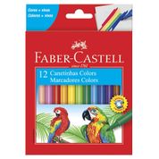 Canetas Hidrográficas - 12 Cores - Faber-Castell