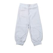 Calça Bebê em Plush Azul Branco ou Marinho Pé Aberto