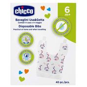 Babador Descartável - 40 Unidades - Chicco