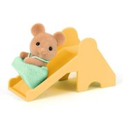 Sylvanian Families - Bebê Rato com Escorregador - Epoch