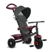 Triciclo de Passeio Smart - Reclinável - Vinho - Bandeirante