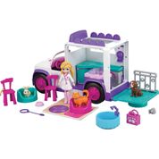 Veículo e Boneca - Polly Pocket - Hospital Móvel dos Bichinhos - Mattel