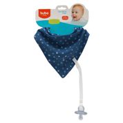 Babador Bandana - Com Prendedor de Chupeta - Star - Buba