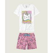 Pijama I Am A Caticorn Menina Malwee Liberta