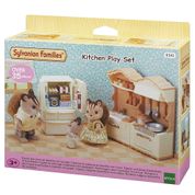 Conjunto Cozinha e Acessórios - 35 Peças - Sylvanian Families - Epoch